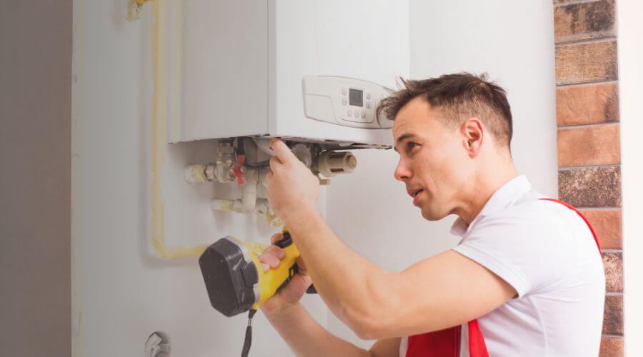 Local tankless water heater installation in Trenton, IL